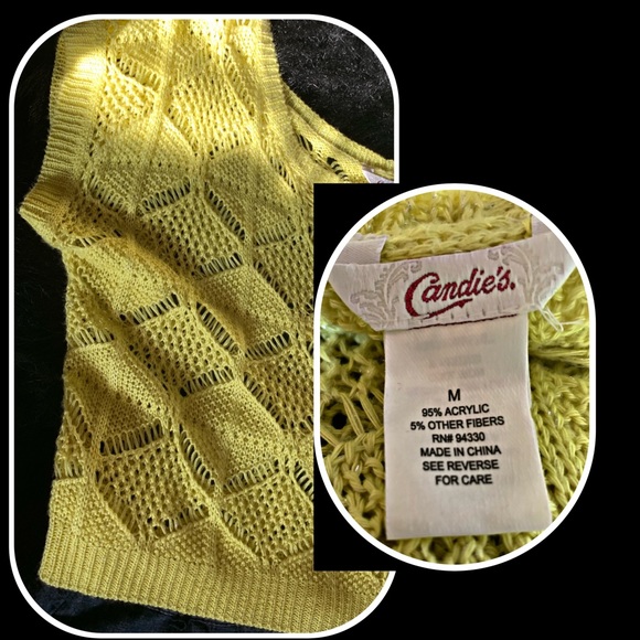 🌻 Bright Yellow Summer Sweater 🌼 - Picture 5 of 6